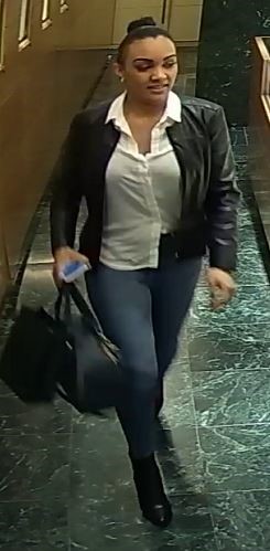 female credit card fraud suspect